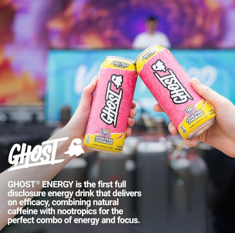 GHOST ® Bebida energética - Limonada Rosa Agria - Image 4