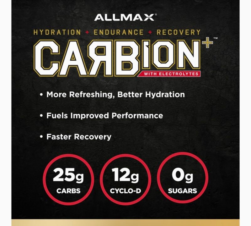 ALLMAX Nutrition - CARBION+ - Image 3