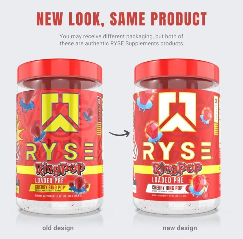 RYSE Loaded Pre - Cherry Ring Pop® - Image 4