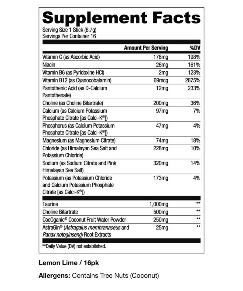 Ryse Core Hydration - Limón Lima - Image 2